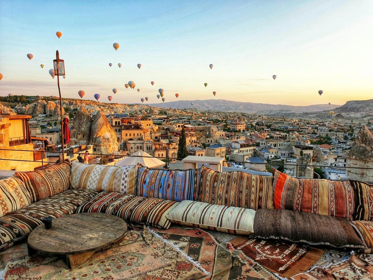 גורמה Cappadocia Cave Lodge מראה חיצוני תמונה